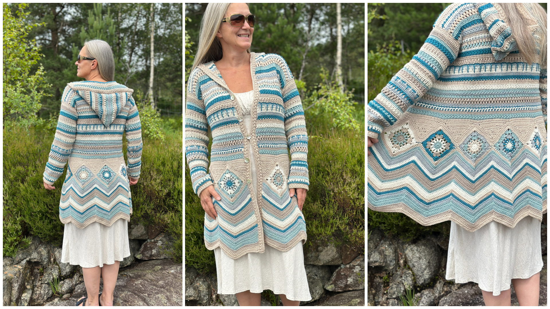 Jakker-Dame-Oppskrifter Heklerier