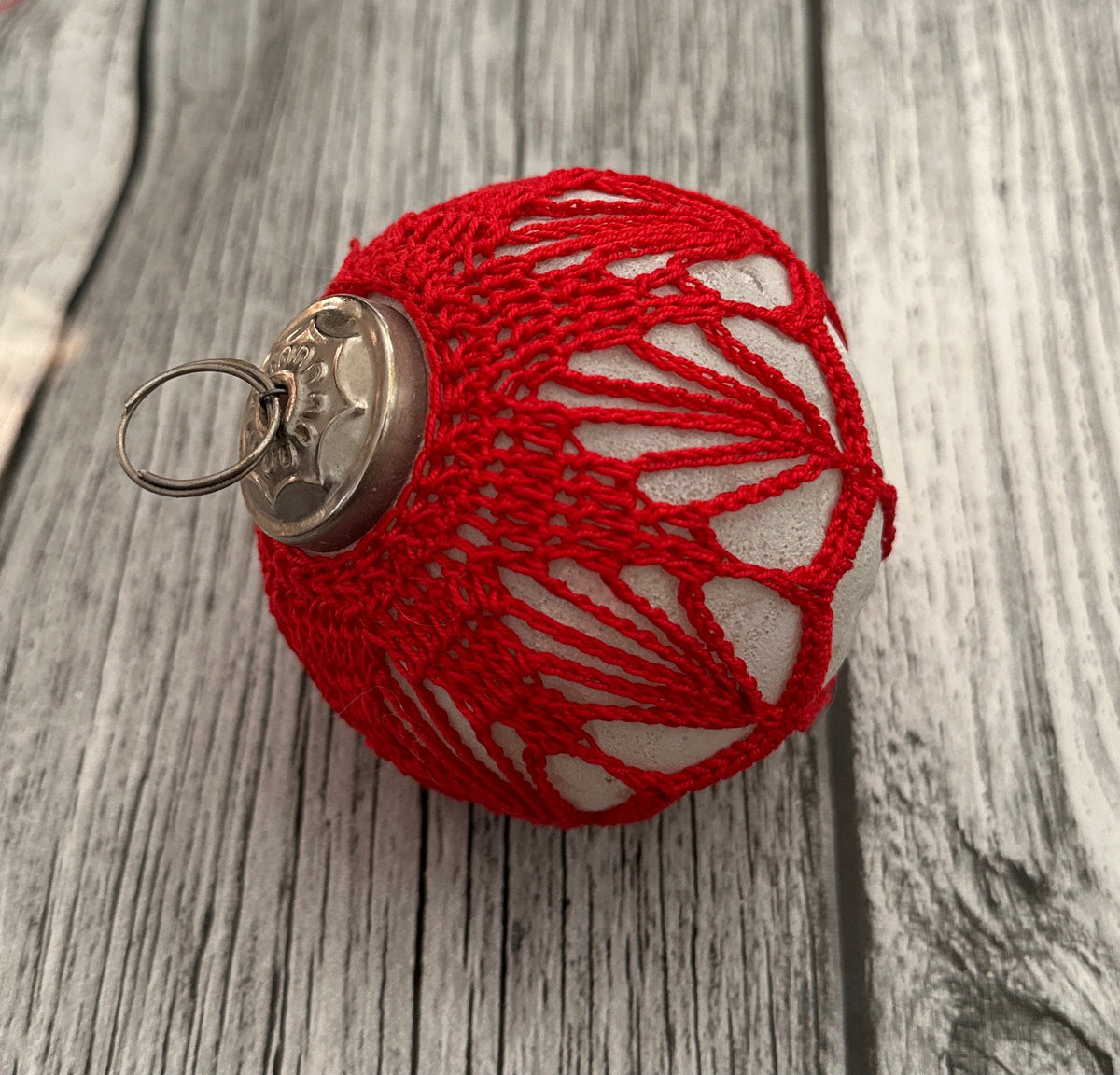 Julekule heklet Heklerier