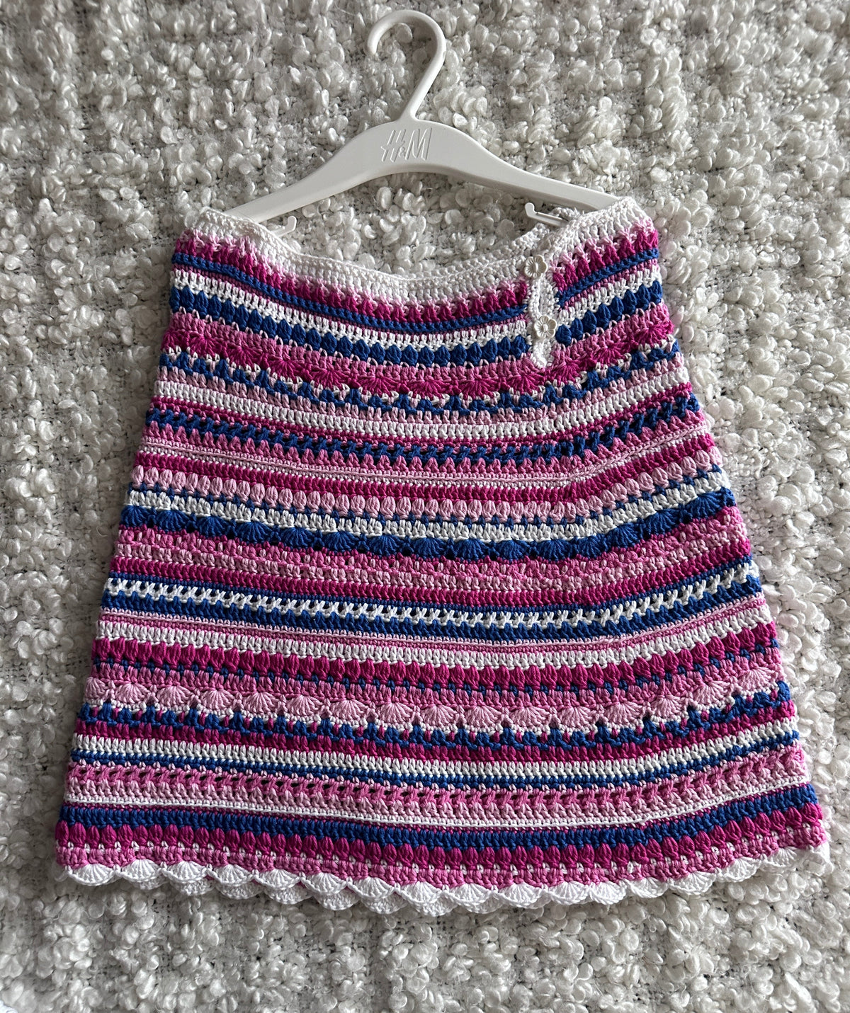 Skjørt til jente Heklerier