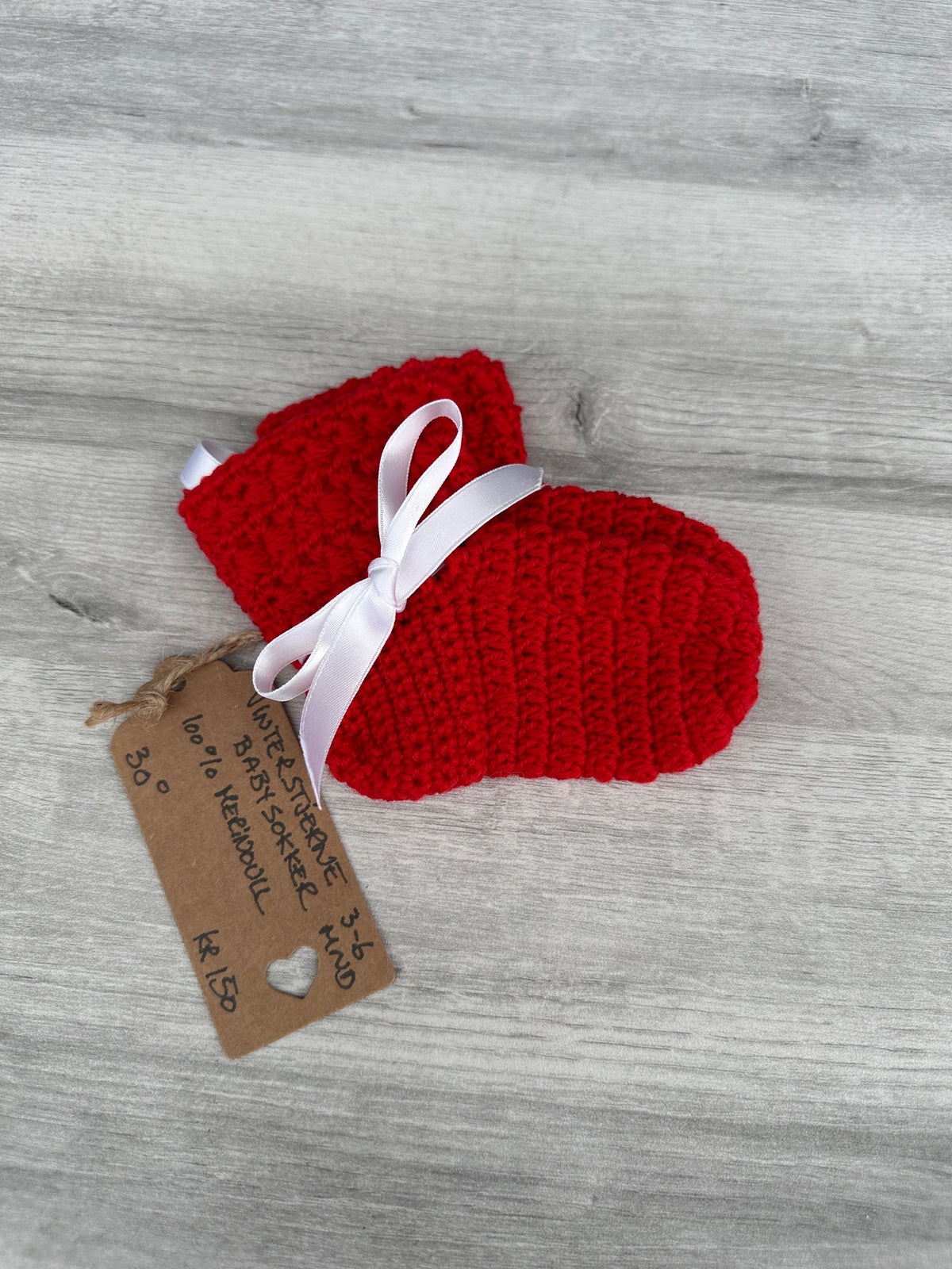 Vinterstjerne Babysokker Heklerier