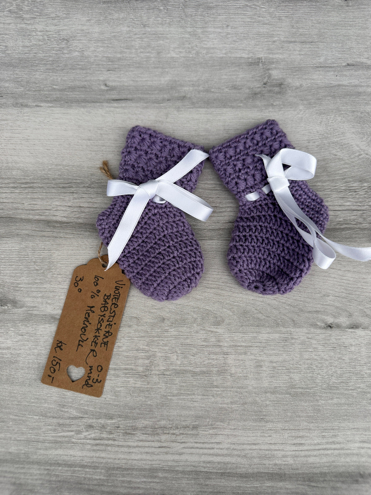 Vinterstjerne Babysokker Heklerier