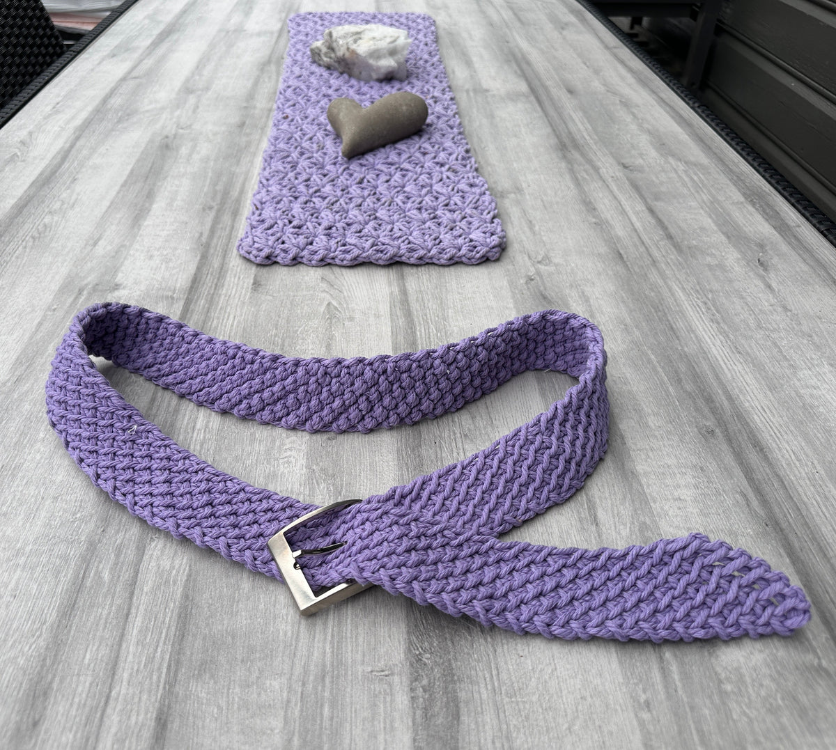 Heklet belte Heklerier