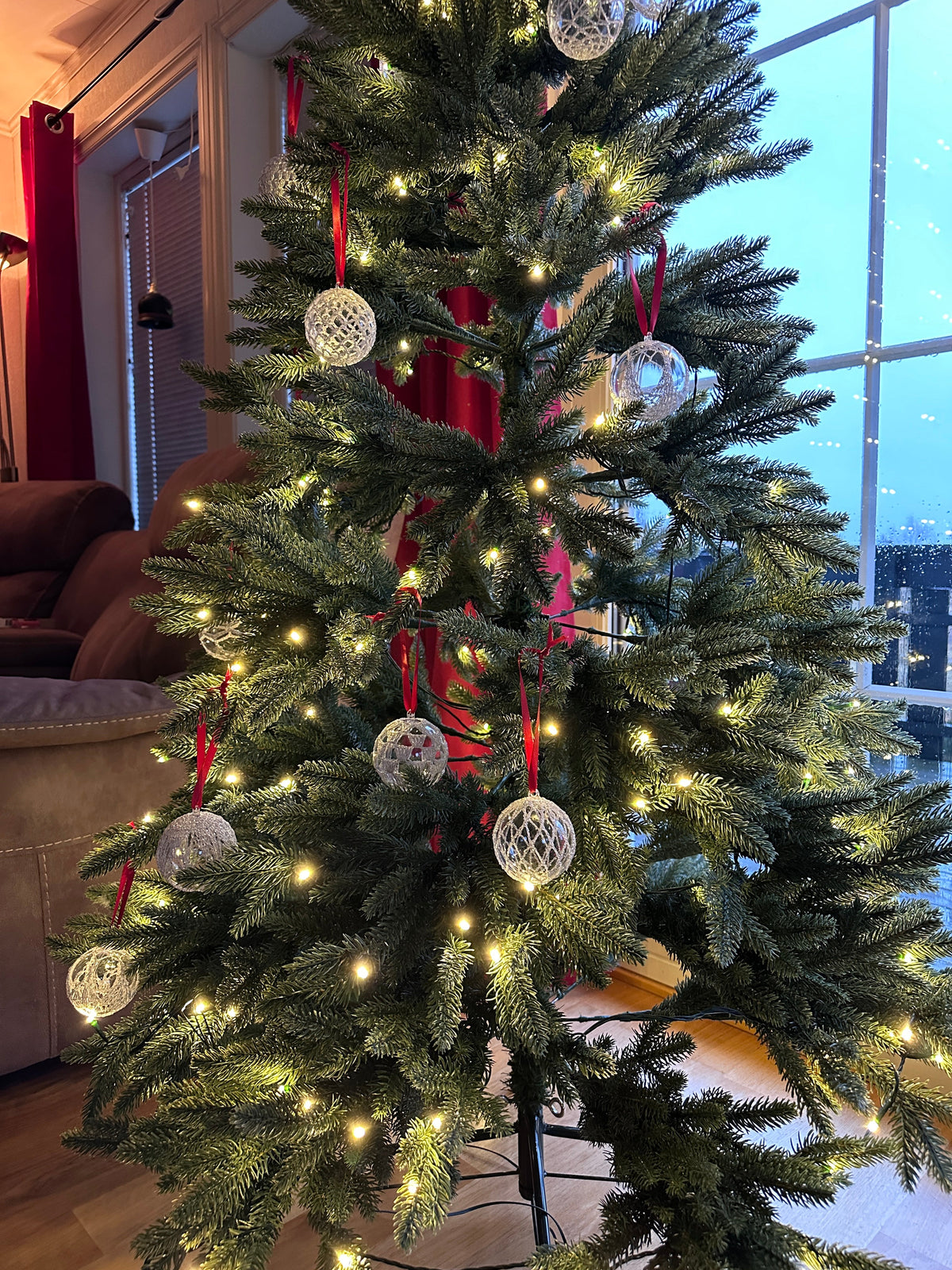 Heklede julekuler Heklerier