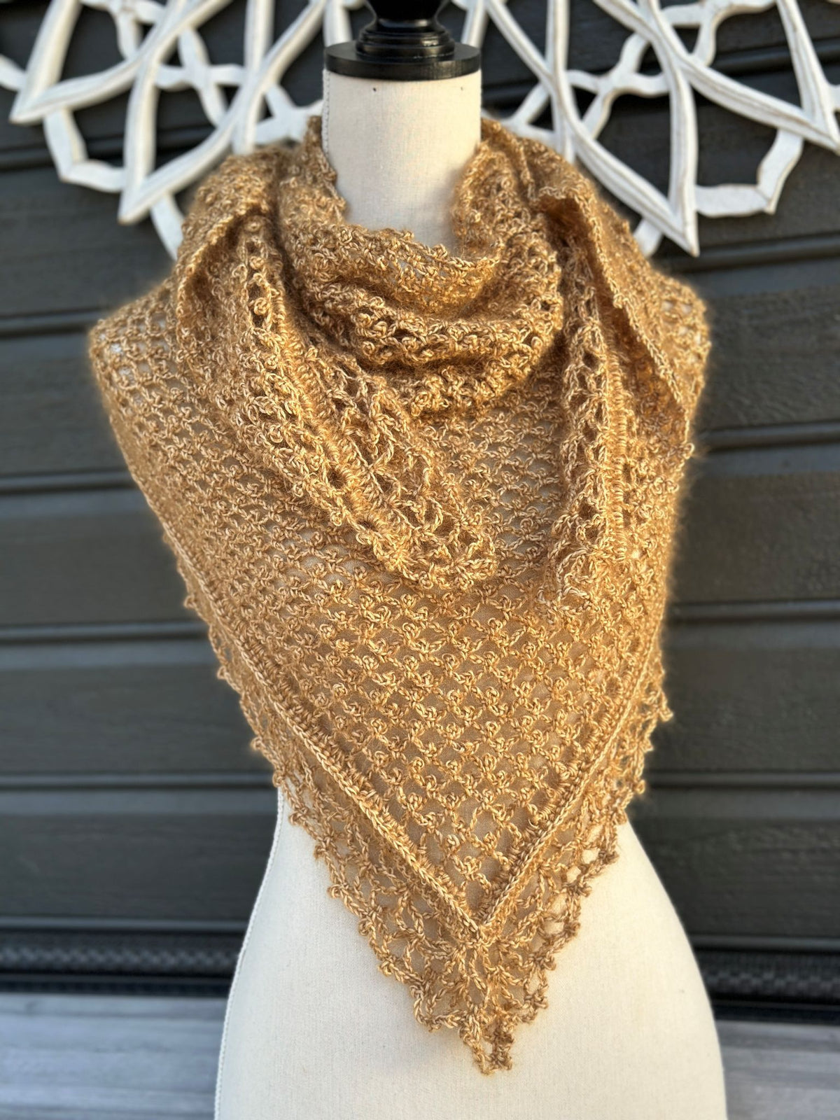 Elisabeths Blondesjal - med Kid Silk