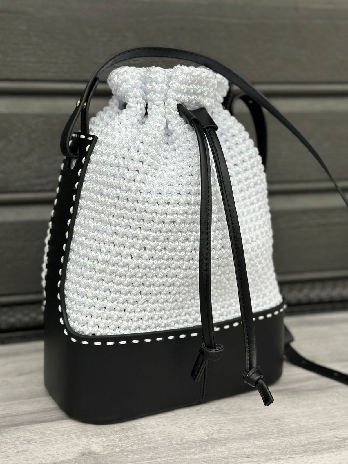 Heklet sekk Heklerier