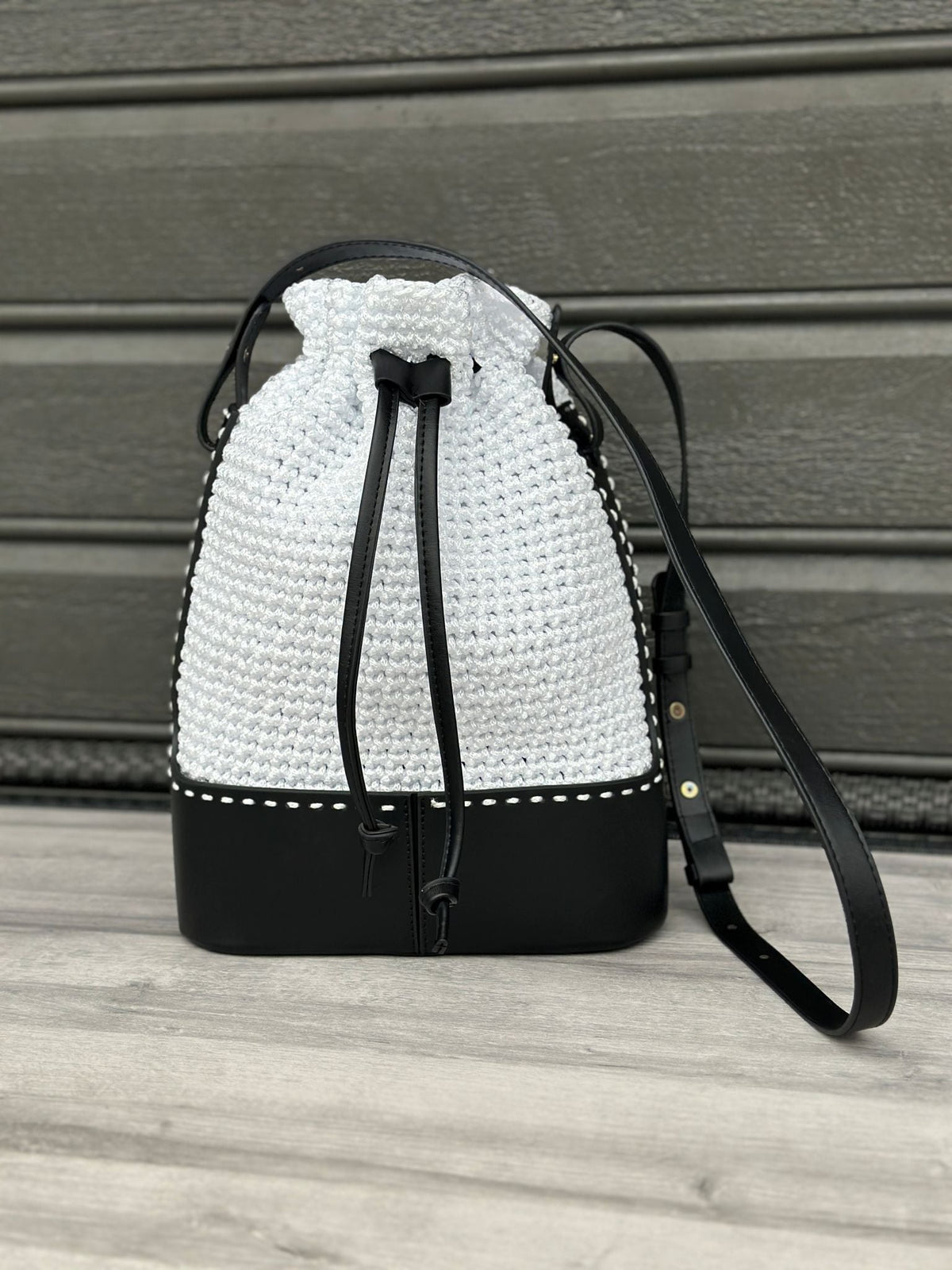 Heklet sekk Heklerier