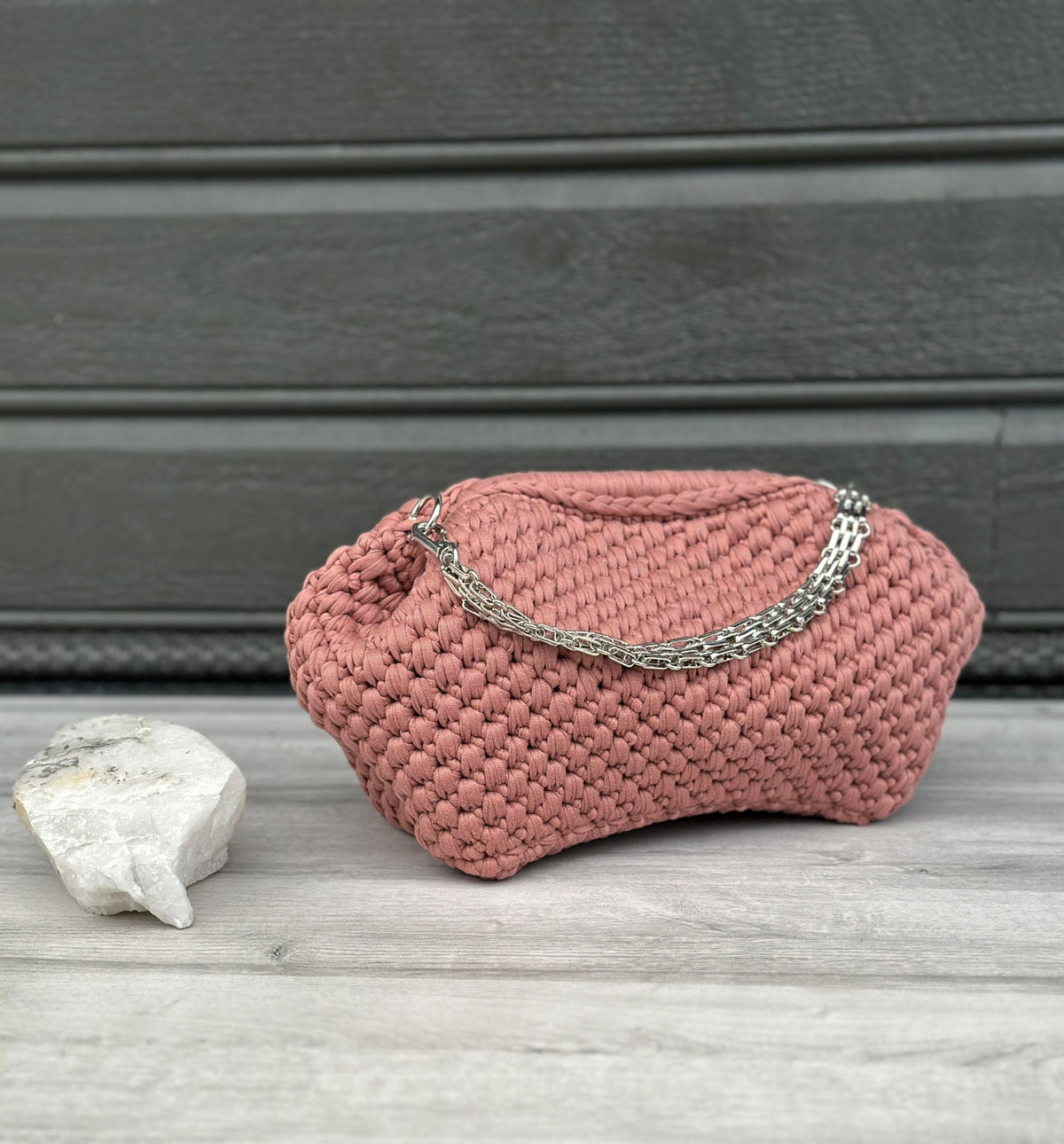 Nordic Mocca - eksklusiv clutch Heklerier