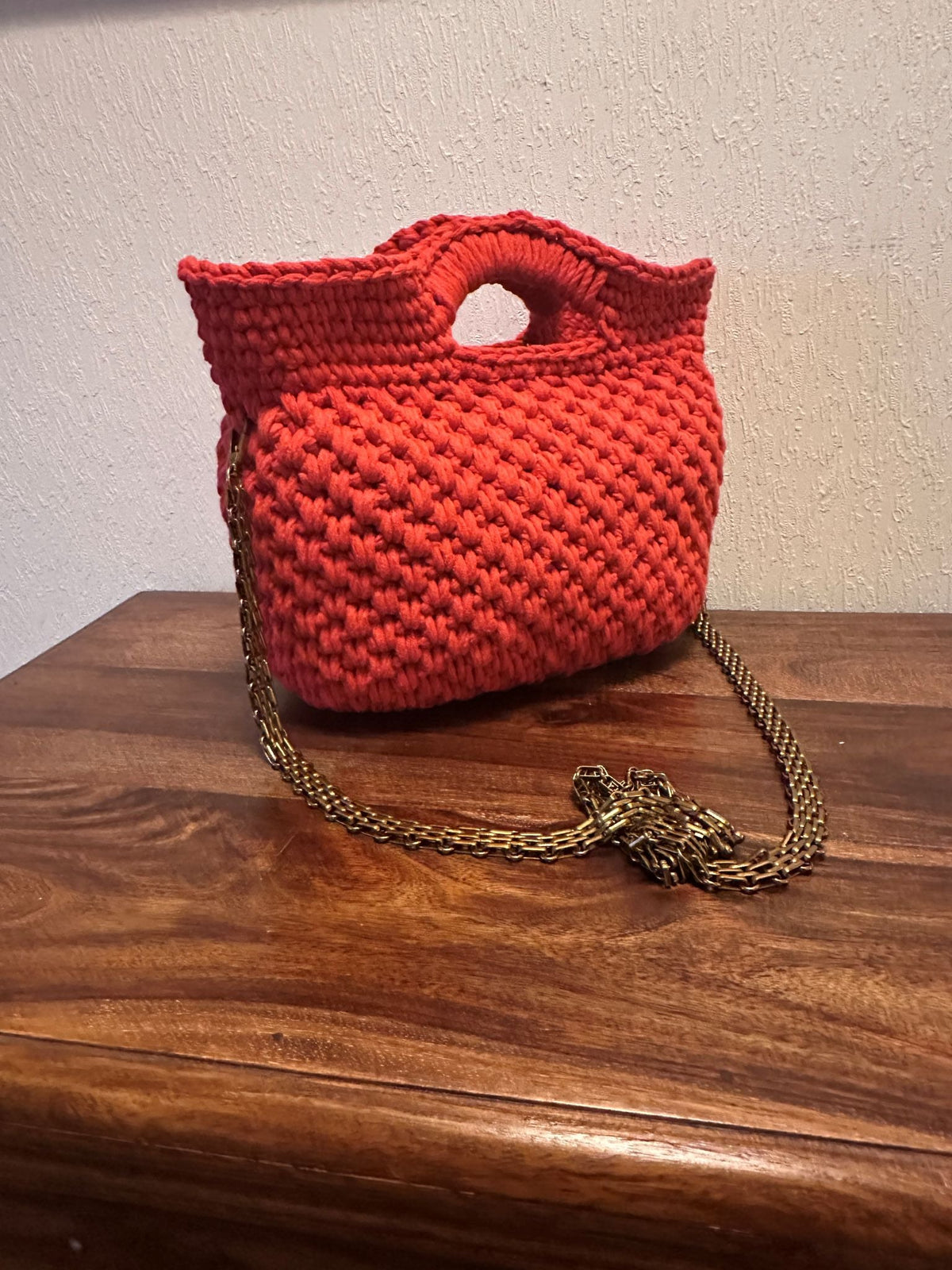 Oransje veske Heklerier