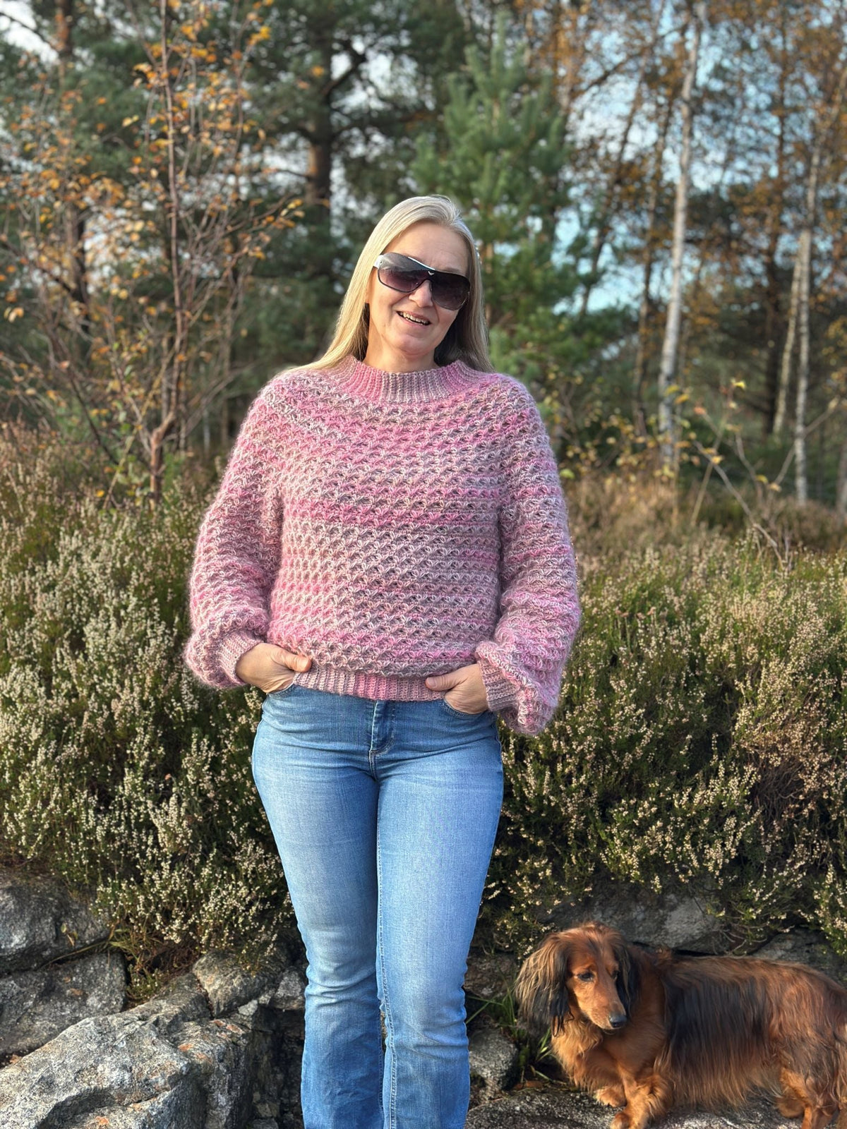 Solbris Genser - oppskrift Heklerier