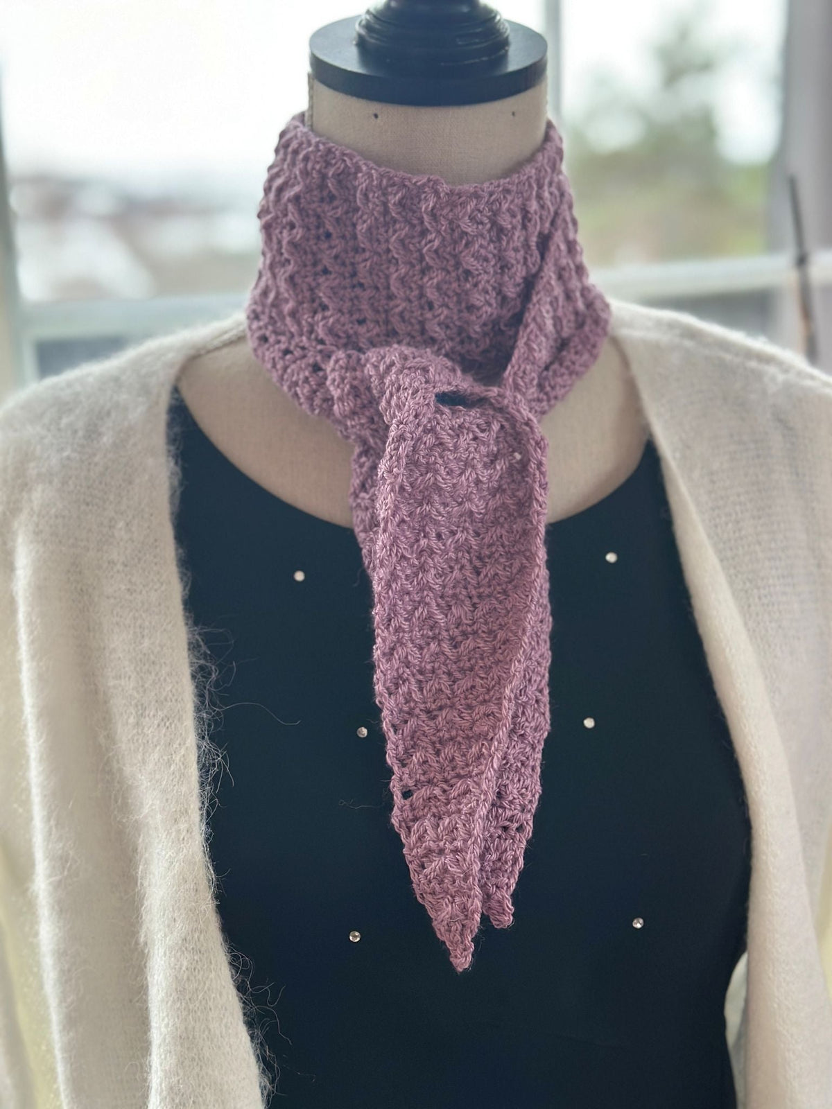 Solbris Minisjal - Oppskrift Heklerier