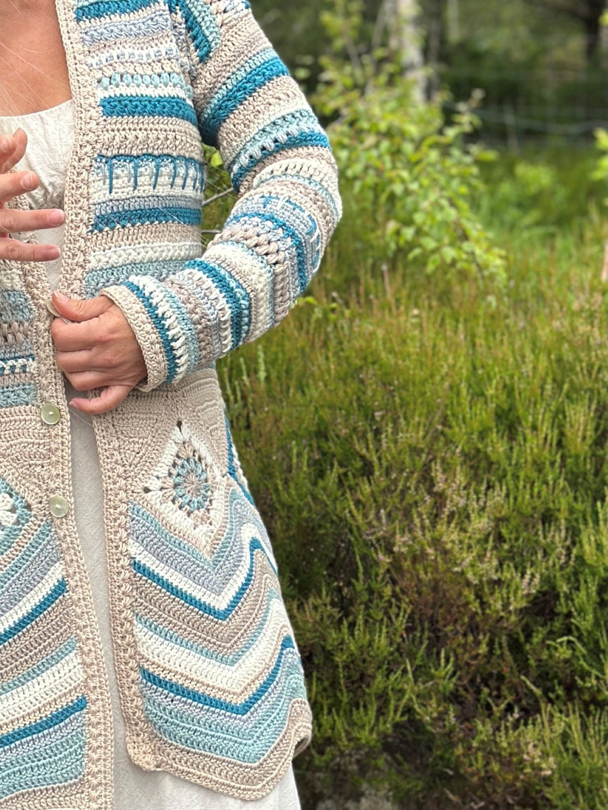 Ziggy kåpe - oppskrift Heklerier